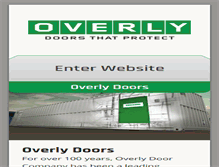 Tablet Screenshot of overly.com